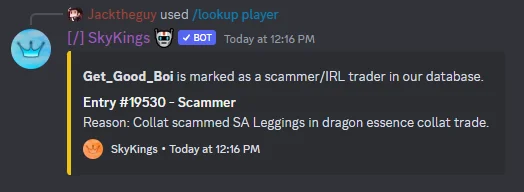 Scammer Lookup Image